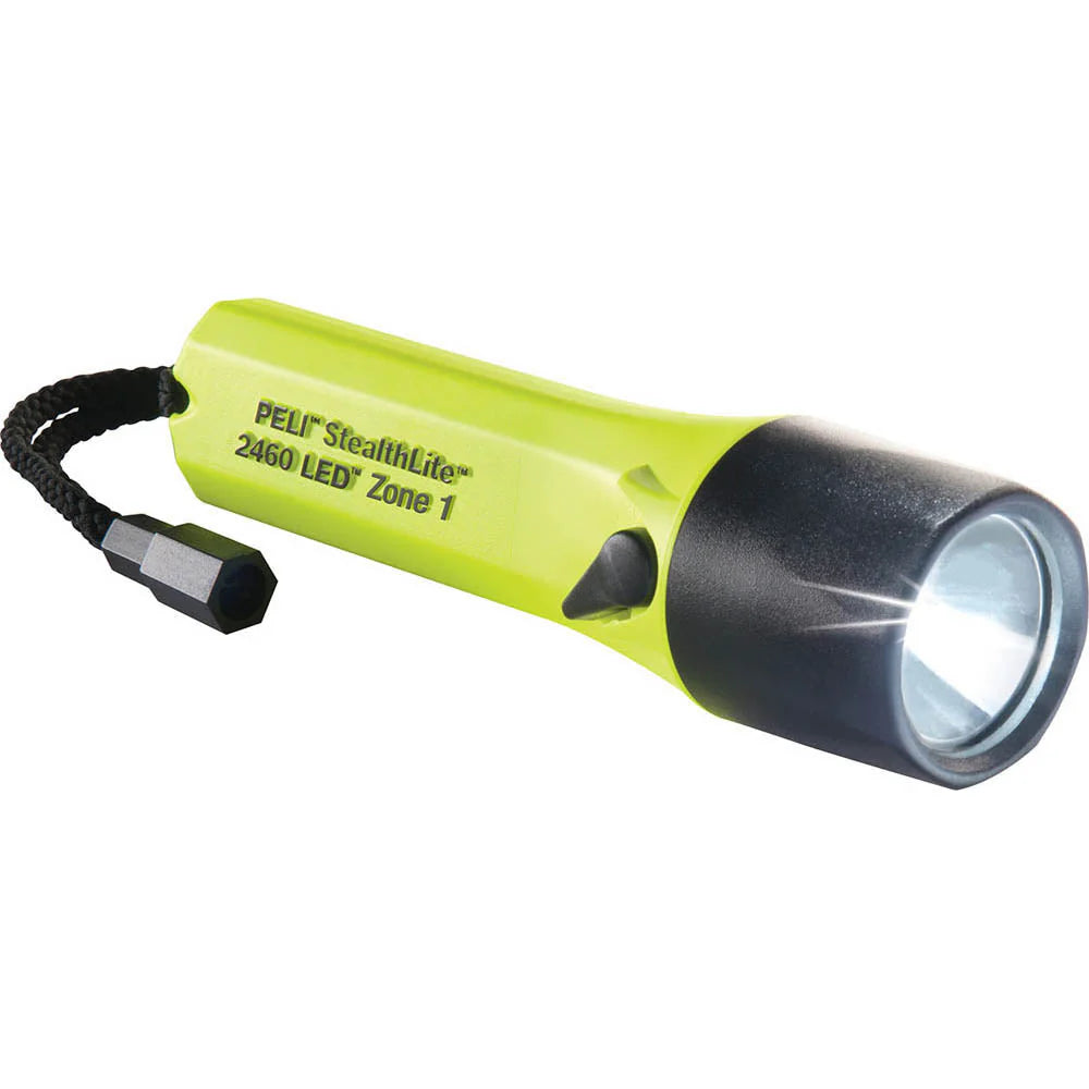 PELI 2460 STEALTHLITE RECHARGEABLE LED ZONE 1 TORCH